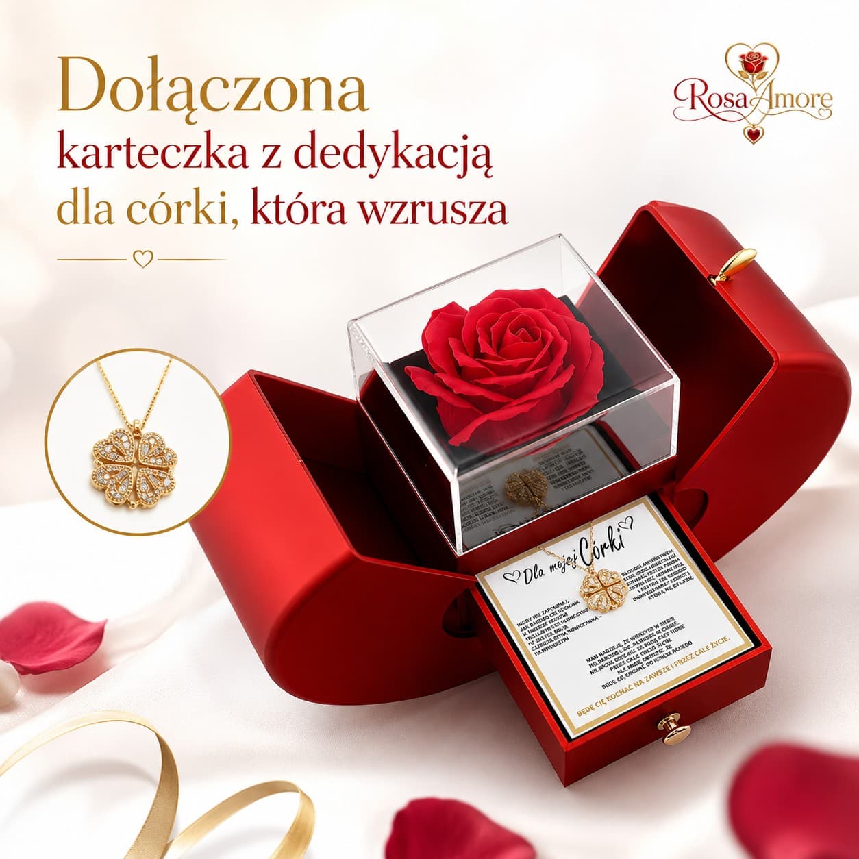 RosaAmore™ – romantyczny prezent dla wyjątkowej osoby