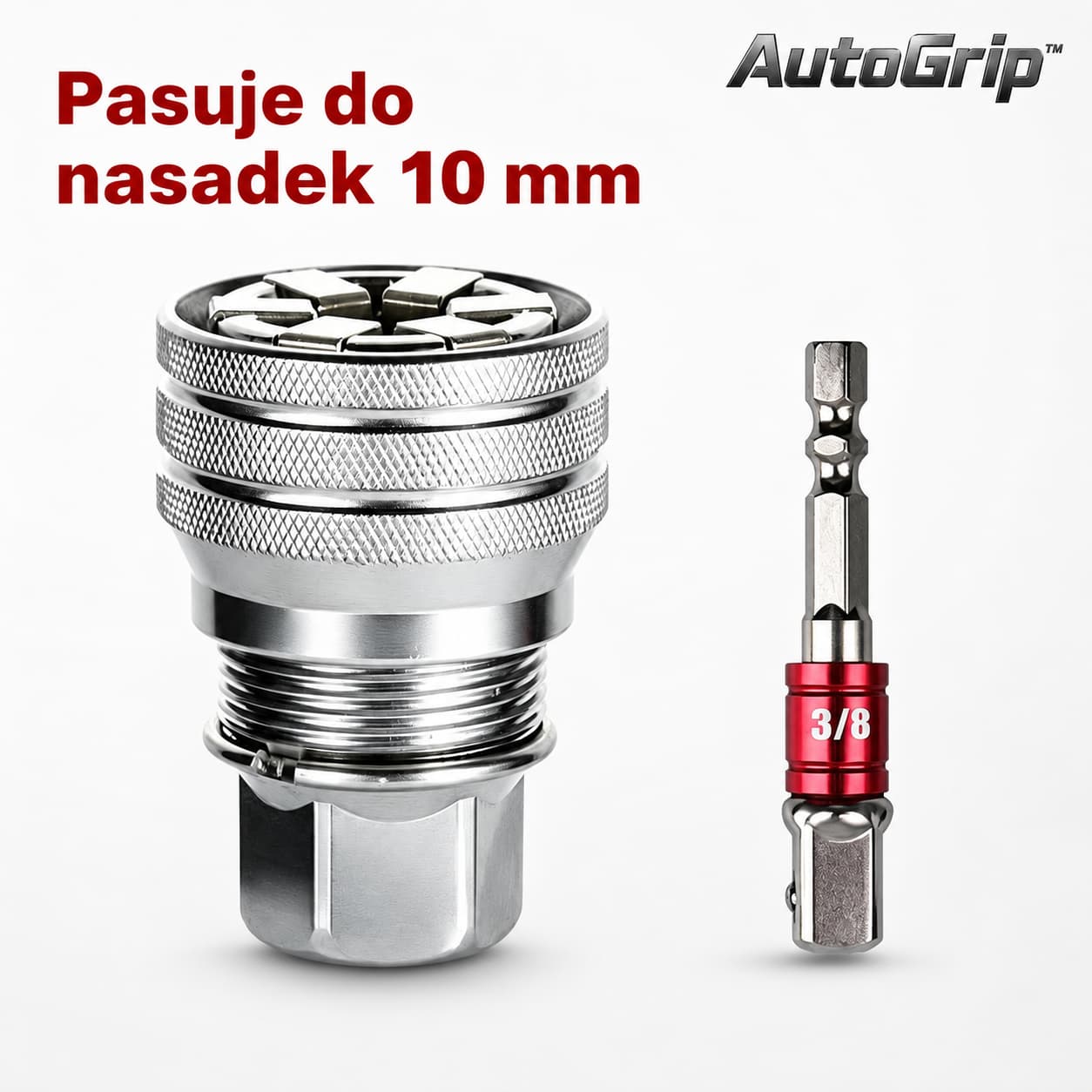 AutoGrip - Jedna nasadka. Wszystkie śruby.
